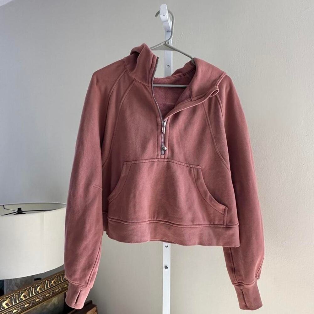 lululemon scuba pink quarter